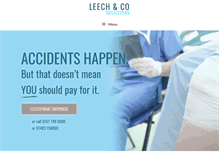 Tablet Screenshot of leech.co.uk